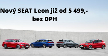 Investujte do nového vozu SEAT LEON s možností operativního leasingu