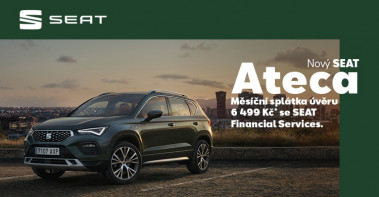 Jedinečná nabídka měsíční splátky úvěru se SEAT Financial Services.