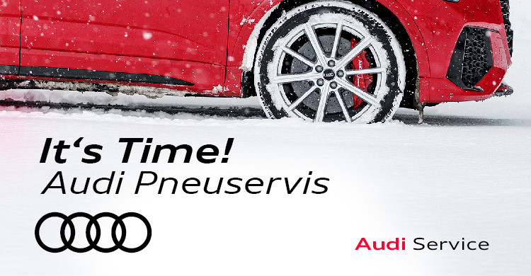 S programem AUDI pneuGarance získáte slevu až 70% z ceny pneumatiky.