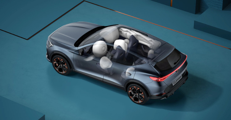 CUPRA Formentor si odnáší 5hvězdičkové hodnocení z testů bezpečnosti Euro NCAP
