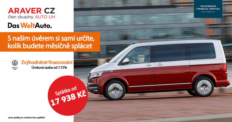 Akční nabídka od VOLKSWAGEN FINANCIAL SERVICES Volkswagen Multivan