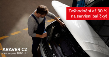 Akční nabídka na servisní balíčky -30%