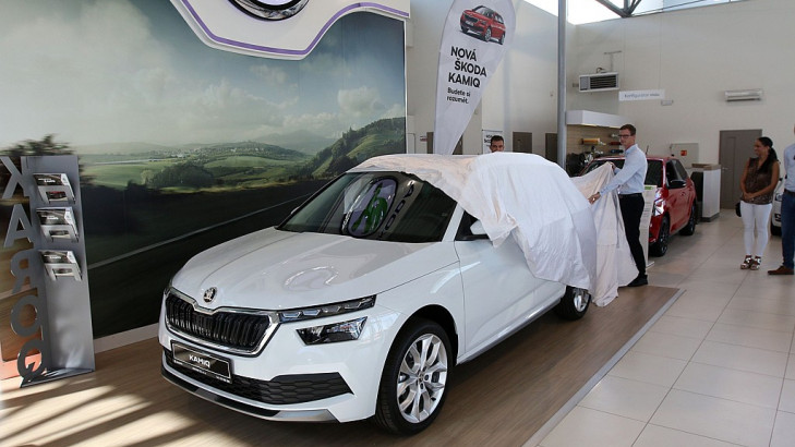 Slavnostní odhalení vozu ŠKODA KAMIQ