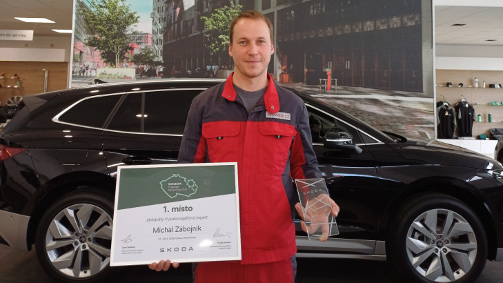 Michal Zábojník ovládl národní finále ŠKODA Challenge 2026