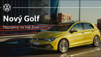 Vyspělejší digitalizace, dynamika, prožitek z jízdy a nekonečný komfort, to je nový Golf!
