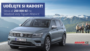 Tiguan Allspace se slevou až 250 tis.