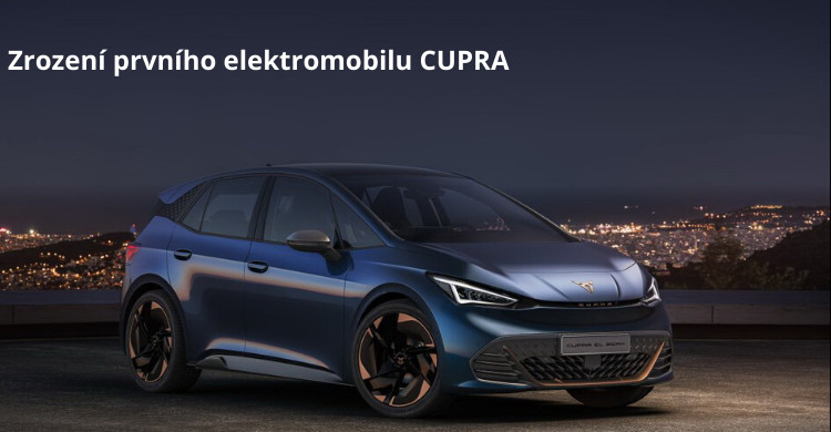 Nový model značky CUPRA el-Born s podmanivým vnějším designem