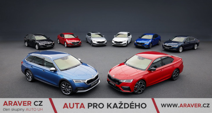 Rodina ŠKODA OCTAVIA je kompletní