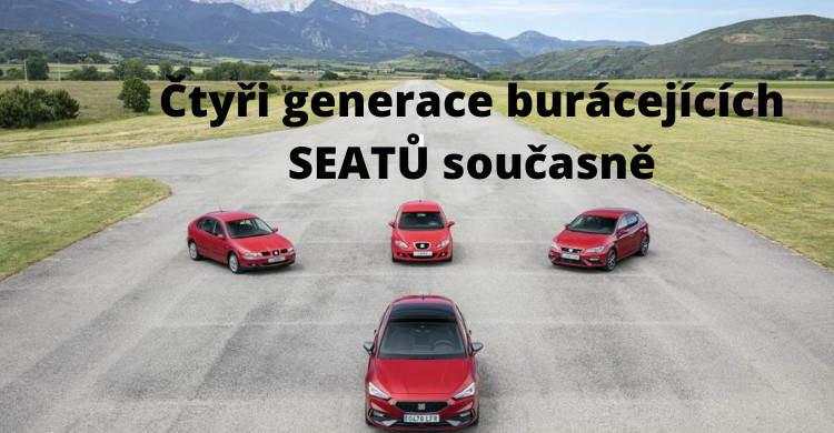 Čtyři generace modelů SEAT Leon vyprávějí více než 20letý příběh plný inovací